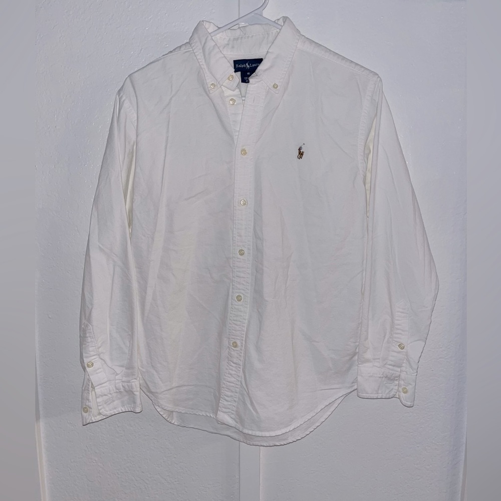 Ralph Lauren Kids Boys Dress Shirt Size:16